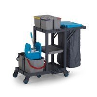 Fantom Professional PROCART 311 6L Şeffaf Kovalı Temizlik Arabası