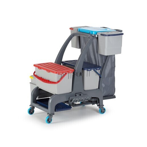Fantom Professional PROCART JET 715 Çift Kovalı Ergonomik Presli Temizlik Seti