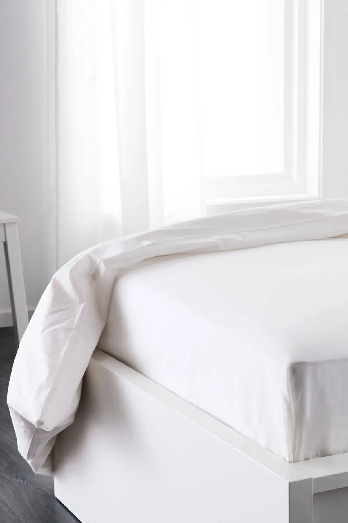 63 Tel Çift Kişilik Lastikli Otel Çarşafı